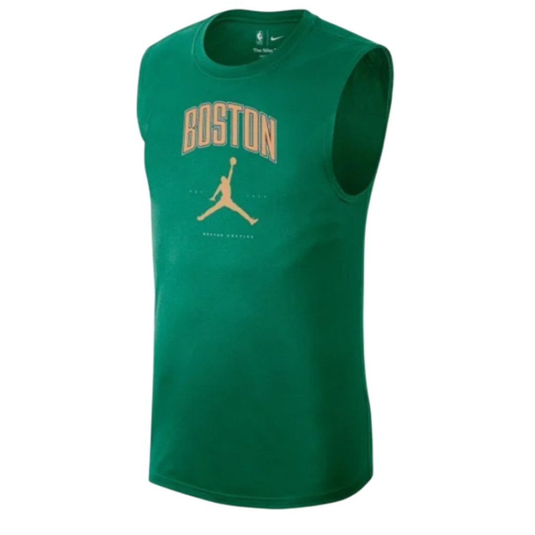 CAMISETA MANGA HUECA JORDAN BOSTON CELTICS