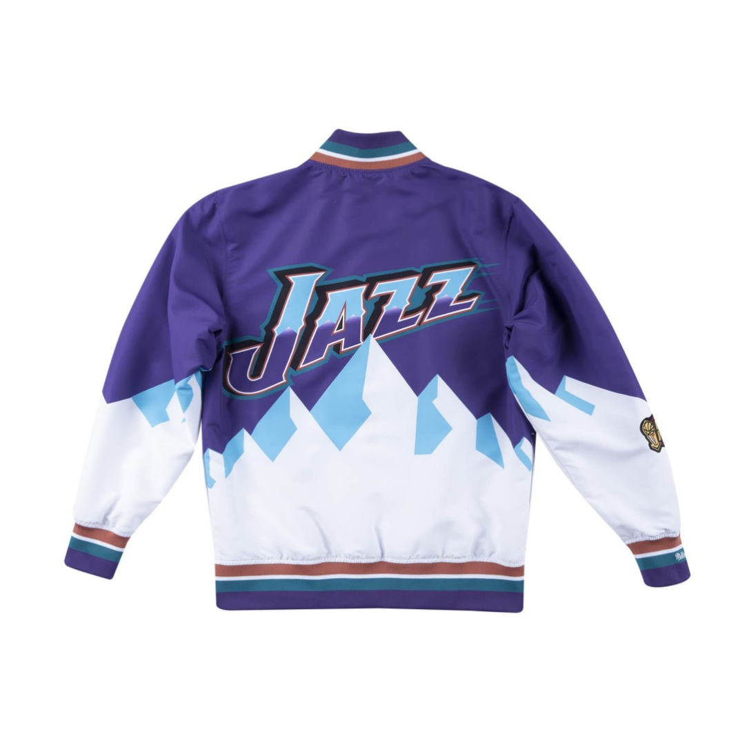 WARMP UP JACKET M&N UTAH JAZZ