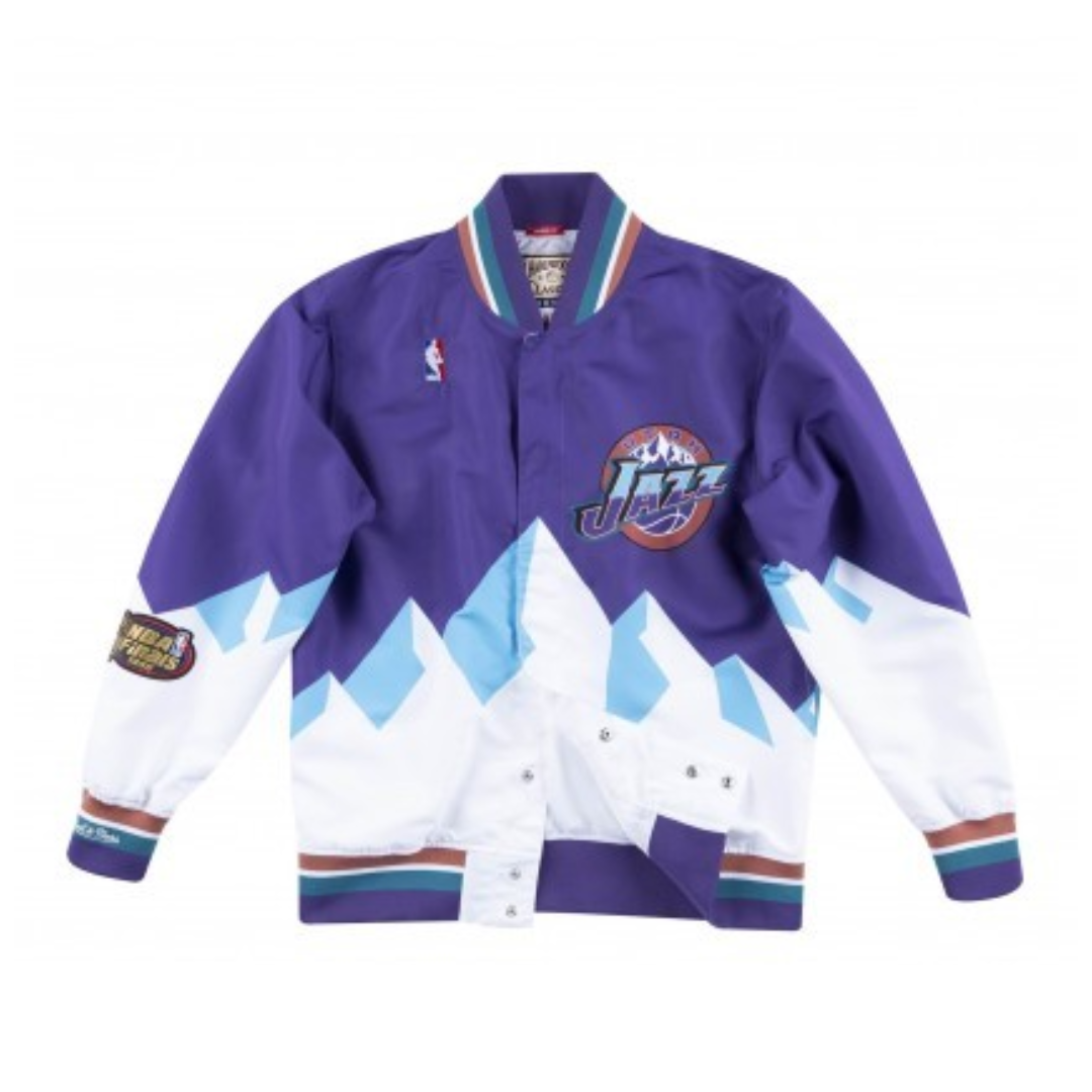 WARMP UP JACKET M&N UTAH JAZZ