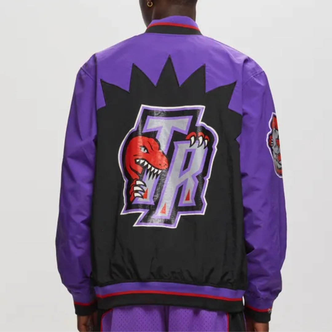 WARM UP JACKET M&N TORONTO RAPTORS