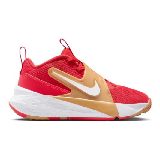 NIKE TEAM HUSTLE D 12 "UNIVERSITY METALLIC RED"