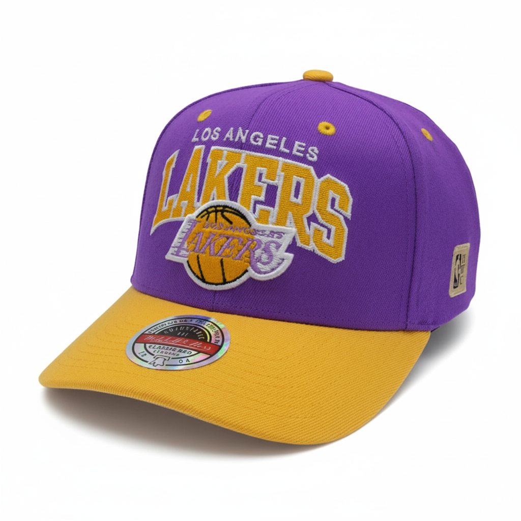 GORRA M&N LOS ANGELES LAKERS