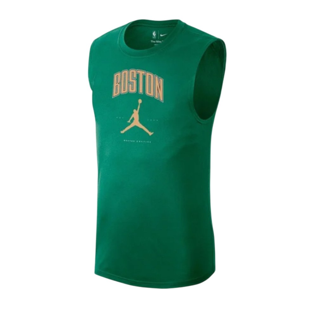 CAMISETA MANGA HUECA JORDAN BOSTON CELTICS