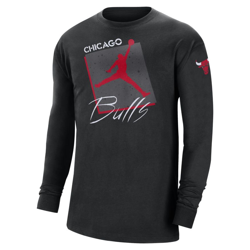 CAMISETA MANGA LARGA JORDAN BULLS