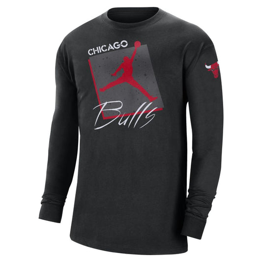 CAMISETA MANGA LARGA JORDAN BULLS